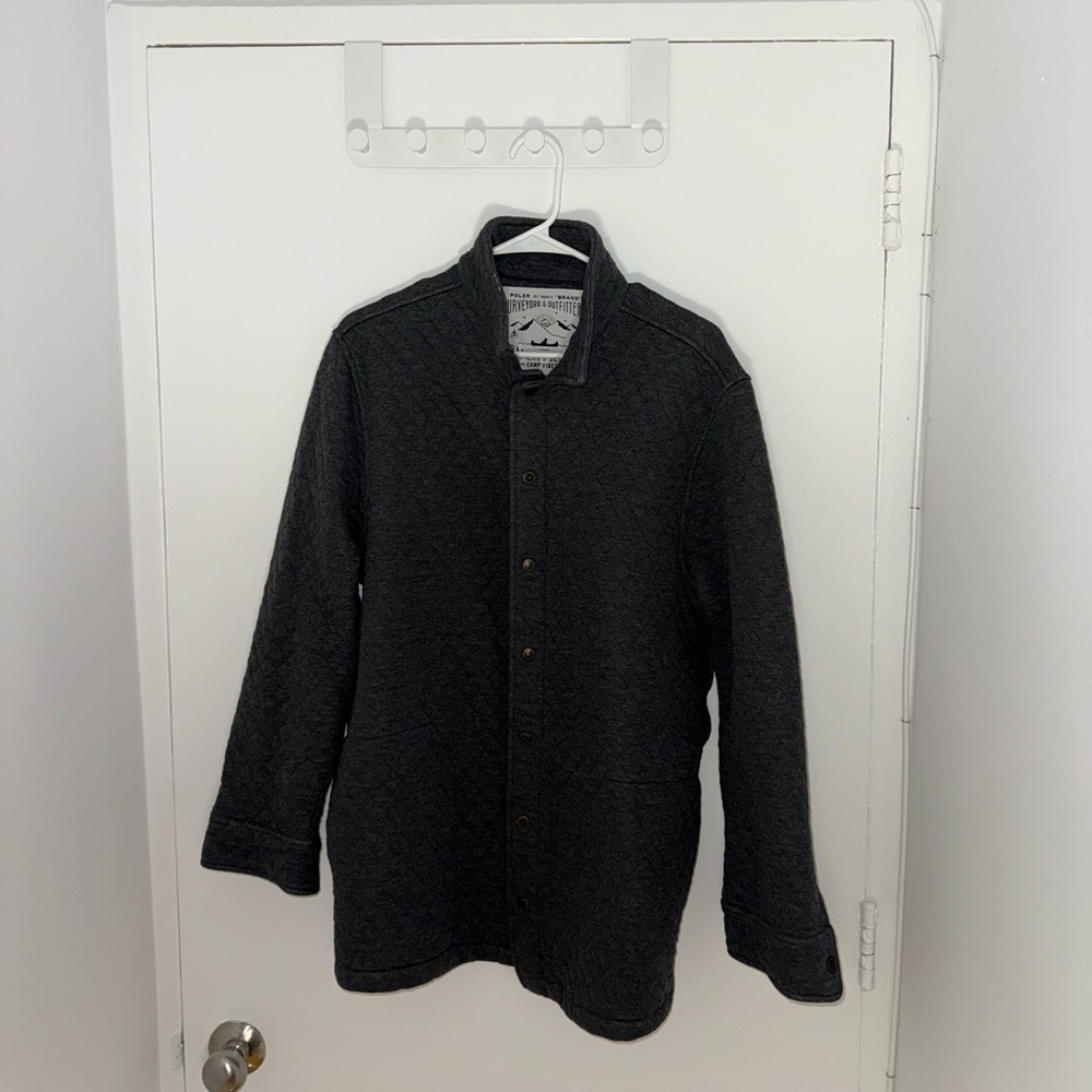 Poler Men's Black Quilted Jacket